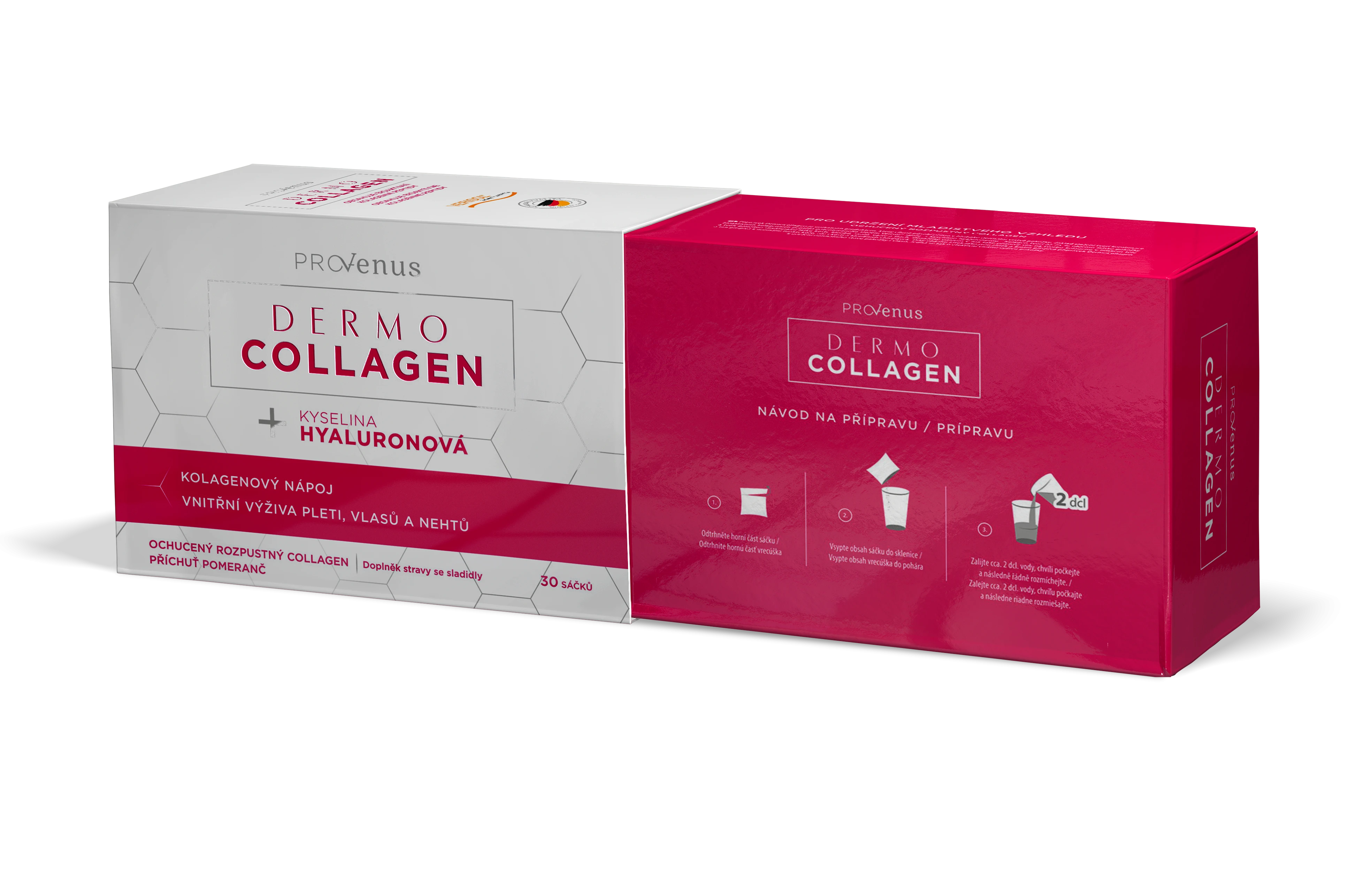 Dermo Collagen_CZ_n&aacute;vod na př&iacute;pravu DermoCollagen 30 s&aacute;čků